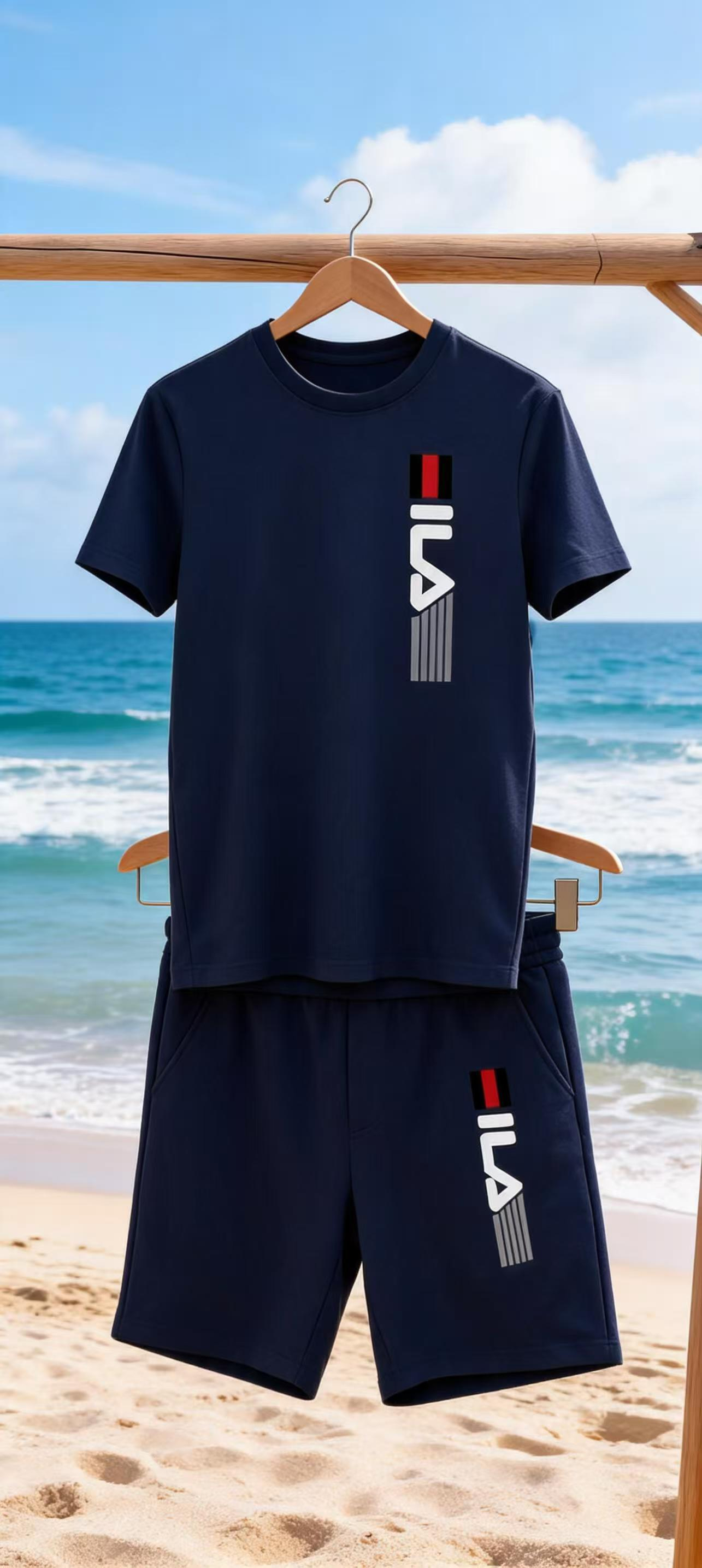 Mens Fashion Clothes - Men 2025 summer new casual sports