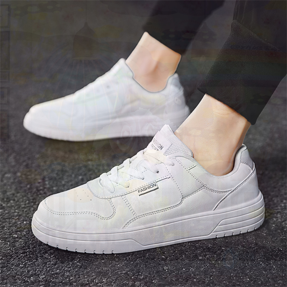 Men'S Fashion At 40 - With Ties PU Leather Shoes 41