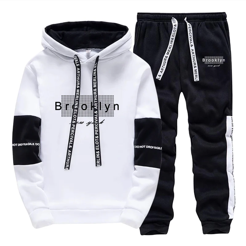 Mens Fashion Casual 2026 - 2026 Mens Tracksuit Printing Casual Sweatshirts