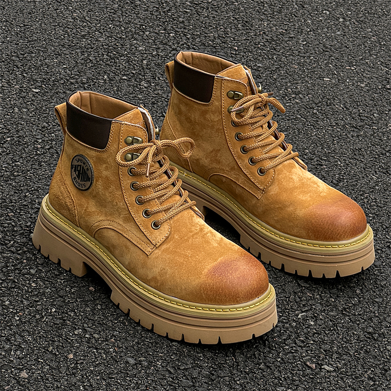 Yellow Men'S Fashion - Autumn and Winter Men Fashionable Height