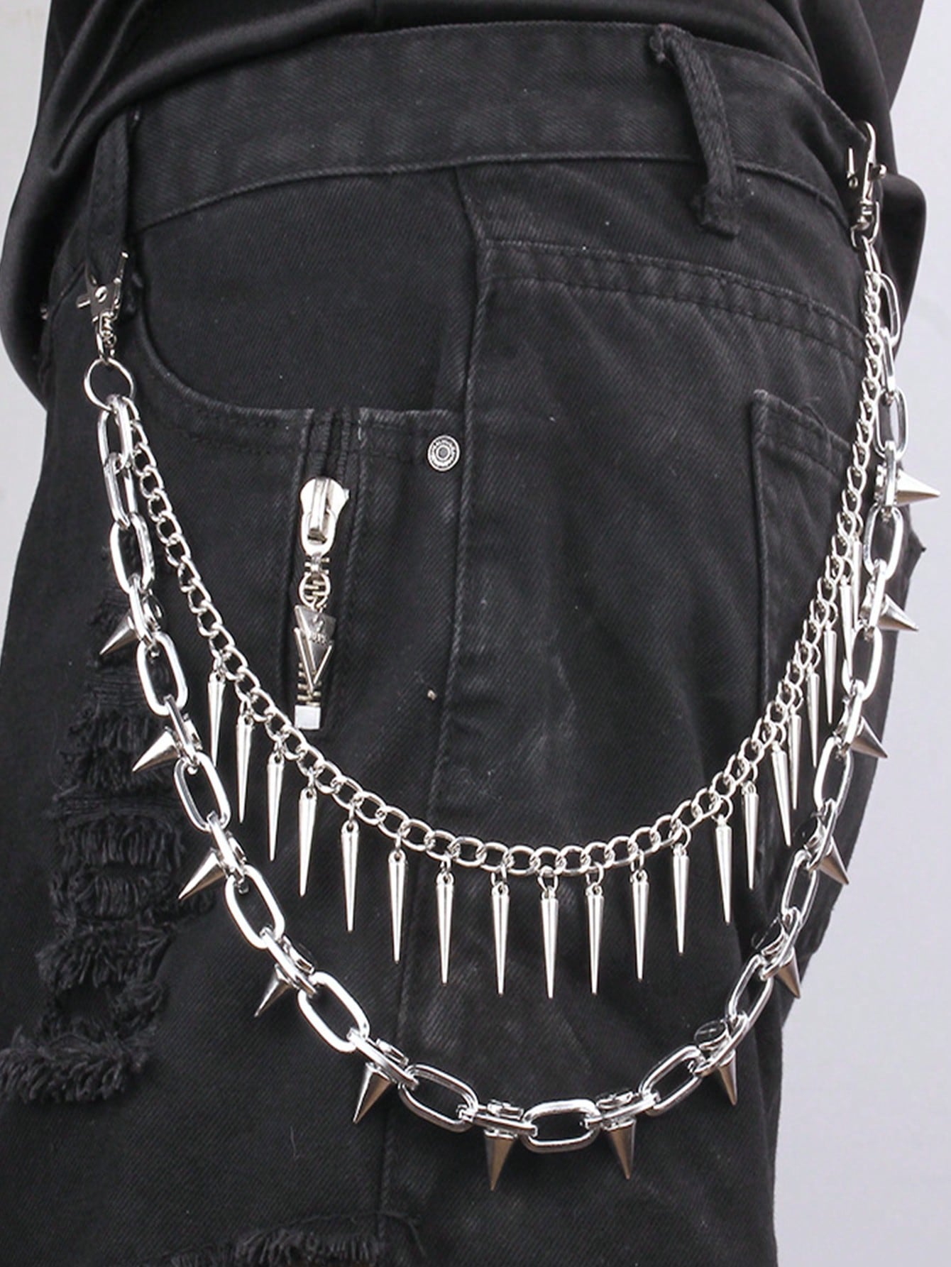Belt Mens Fashion - 1pc Fashionable Minimalist Punk Style Versatile