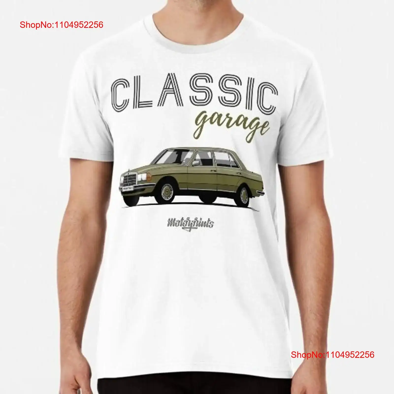 Men'S Fashion Garage - Classic Garage W123 beige Premium T