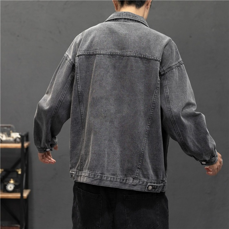New Denim Jacket Men Vintage J - Mens Fashion Denim Jacket avis et prix
