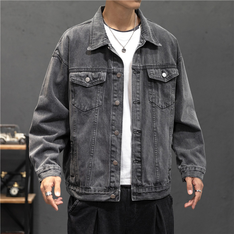 New Denim Jacket Men Vintage J - Mens Fashion Denim Jacket avis et prix