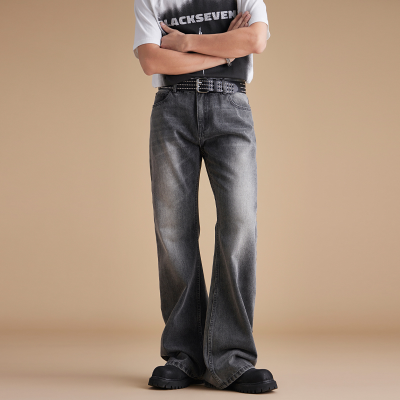 Men Korean Streetwear Vintage  - Men'S Fashion Jeans And Boots avis et prix