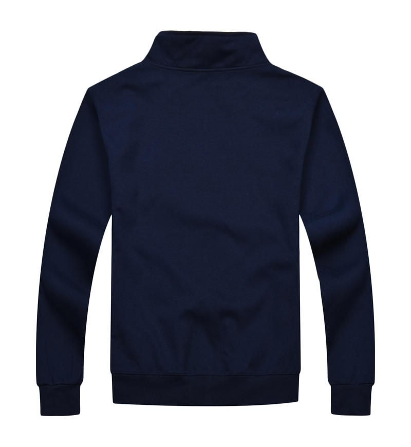 Fashionable stand up collar zi - Men'S Fashion Zip Sweater avis et prix