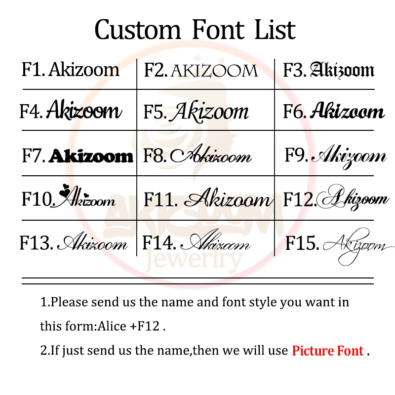 Akizoom Custom Name Zircon Let - Men'S Fashion Jewelry Bracelets avis et prix