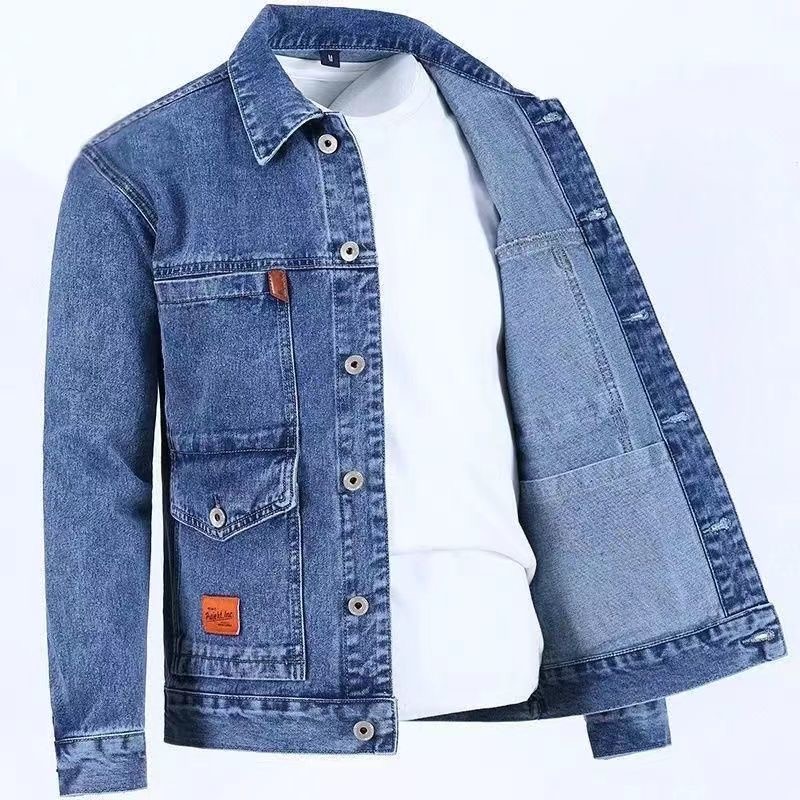 2023 Spring and Autumn New Fas - Mens Fashion Denim Jacket avis et prix