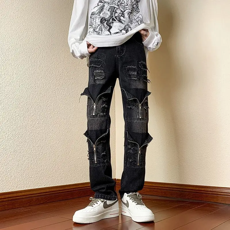 Straight Male Cowboy Pants Tre - Men'S Fashion Jeans And Boots avis et prix