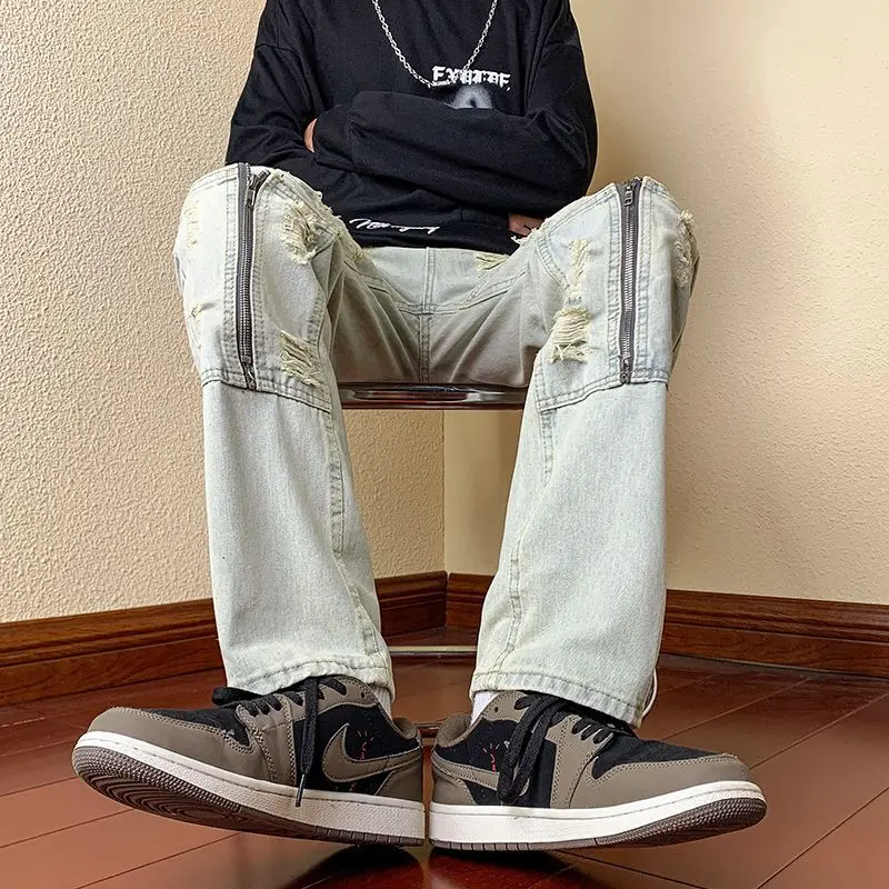 Straight Male Cowboy Pants Tre - Men'S Fashion Jeans And Boots avis et prix