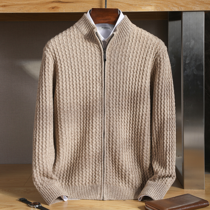 Men's Zipper Mock Collar Thick - Men'S Fashion Zip Sweater avis et prix