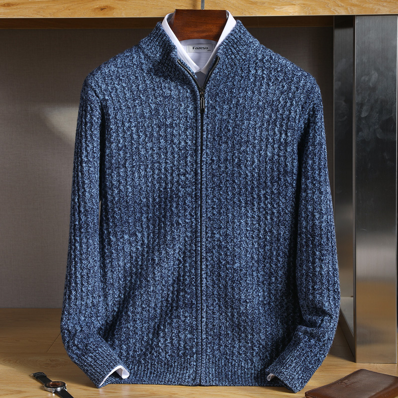 Men's Zipper Mock Collar Thick - Men'S Fashion Zip Sweater avis et prix