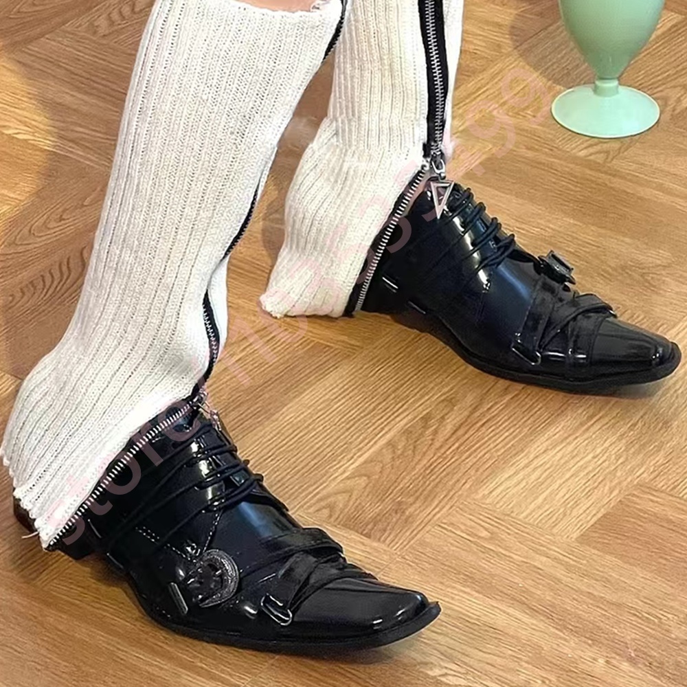 Black Pointed Toe Women's Thic - Belt Mens Fashion avis et prix