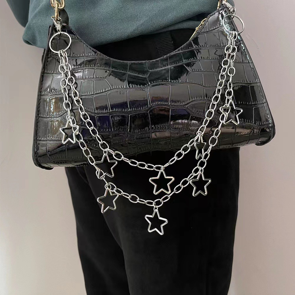 Punk Star Double Layer Waist C - Belt Mens Fashion avis et prix