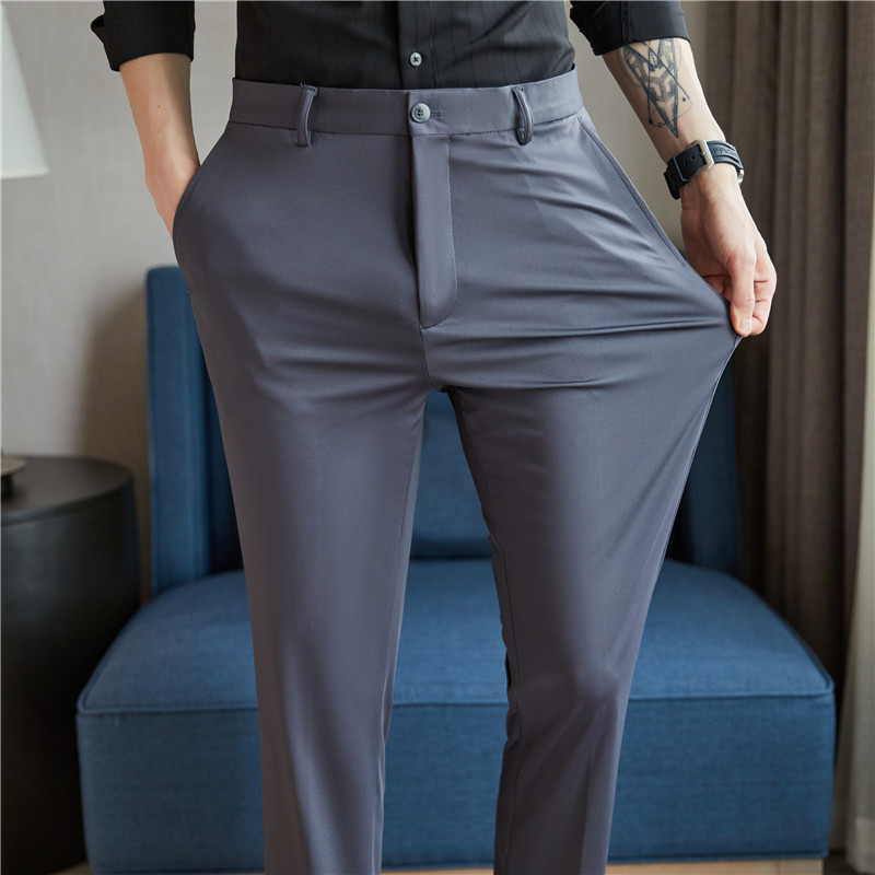 Men's Formal Pants Four-Way St - Formal Trouser Stretch avis et prix
