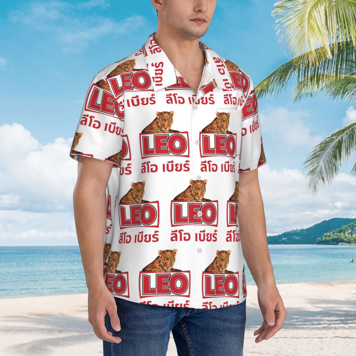 Leo Beer Bangkok Hawaiian Shir - Mens Fashion Bangkok avis et prix