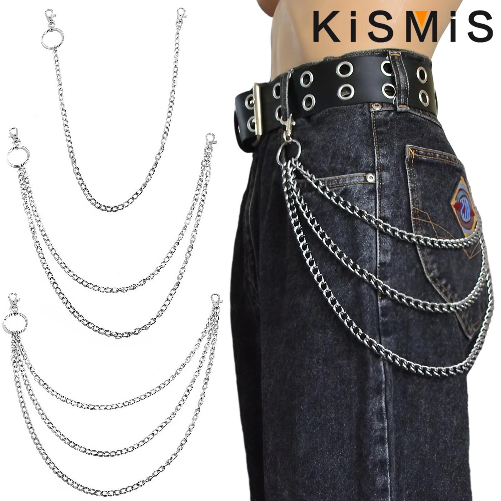 KISMIS 1PC Punk Street keychai - Men Fashion Key avis et prix