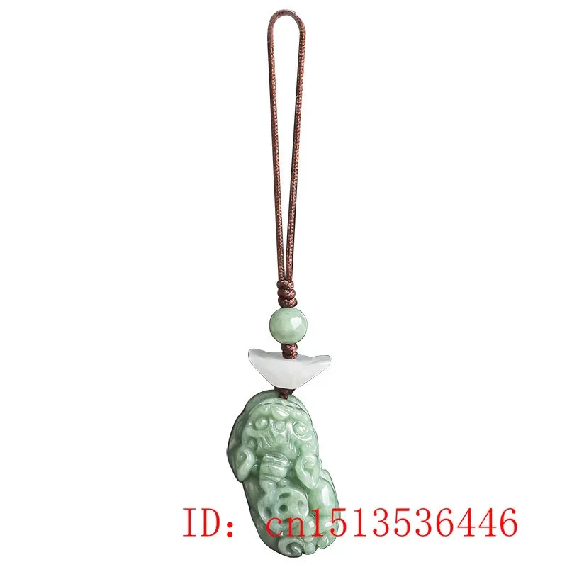 Burmese Emerald Pixiu Yuanbao  - Men Fashion Key avis et prix