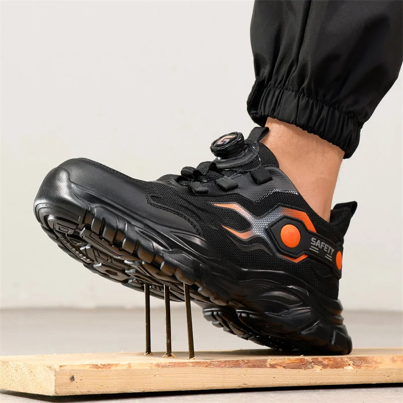 Men  Steel Toe Work Shoes Fash - Mens Fashion Trainers avis et prix