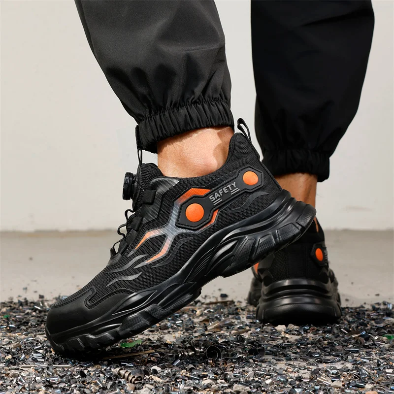 Men  Steel Toe Work Shoes Fash - Mens Fashion Trainers avis et prix