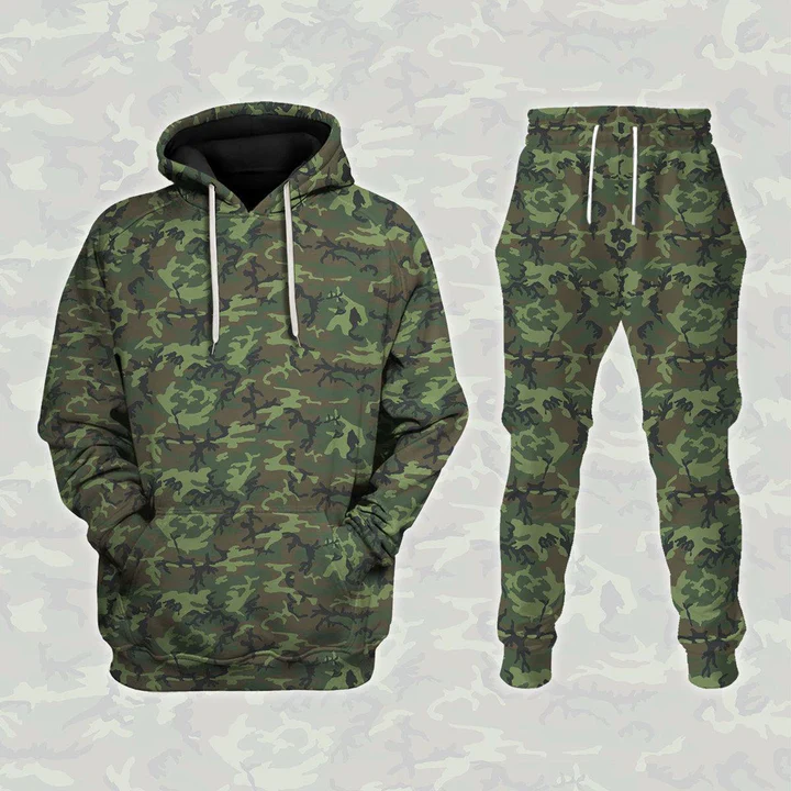 Men's Camouflage 3D Hoodies Pa - Mens Fashion Camo Pants avis et prix