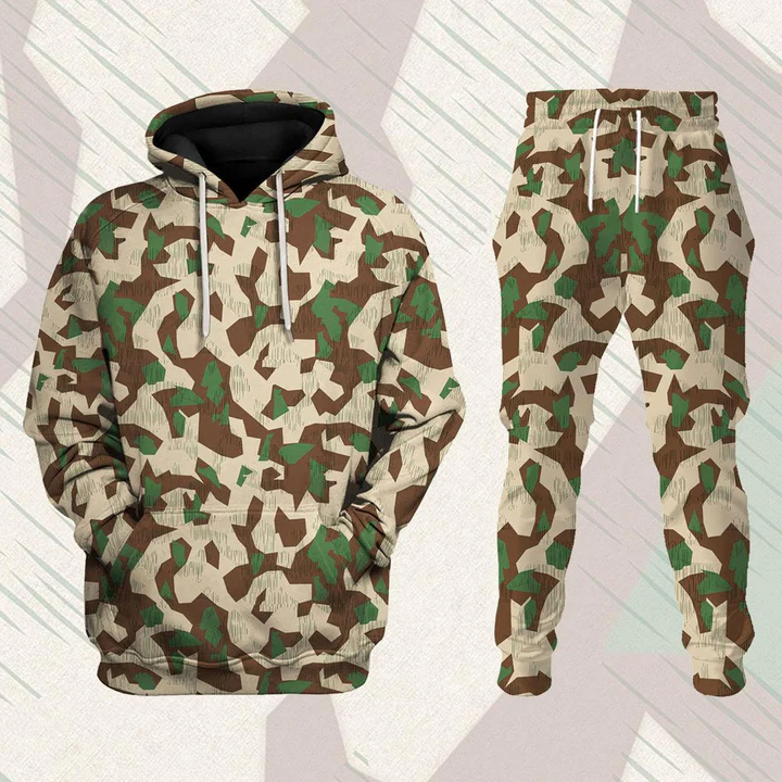 Men's Camouflage 3D Hoodies Pa - Mens Fashion Camo Pants avis et prix