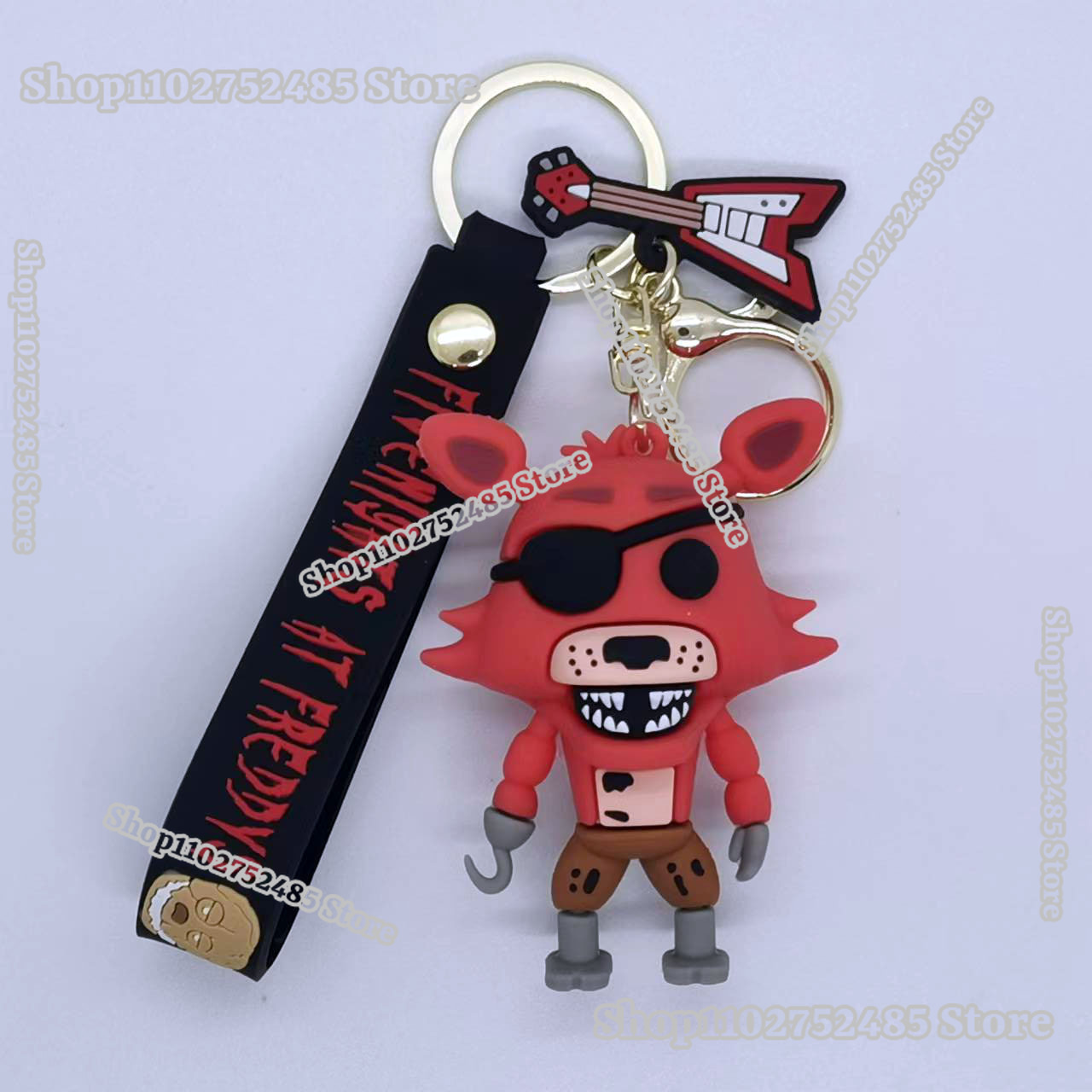 5pcs Cartoon Anime FNAF Figure - Men Fashion Key avis et prix