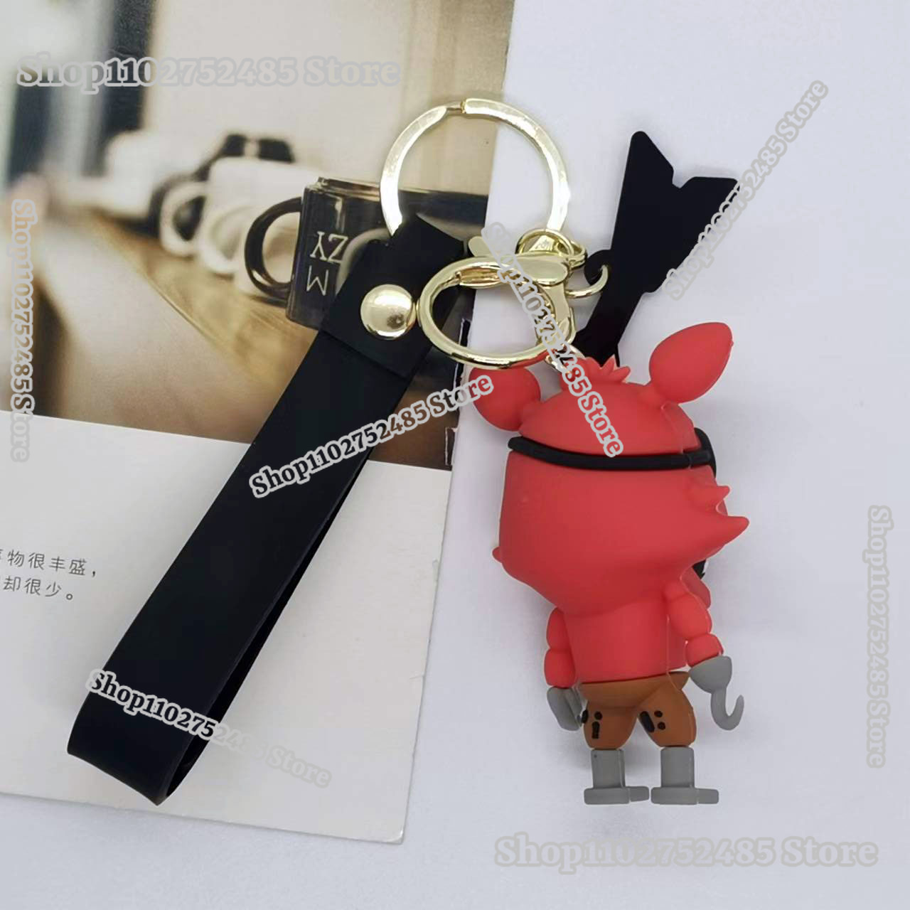 5pcs Cartoon Anime FNAF Figure - Men Fashion Key avis et prix