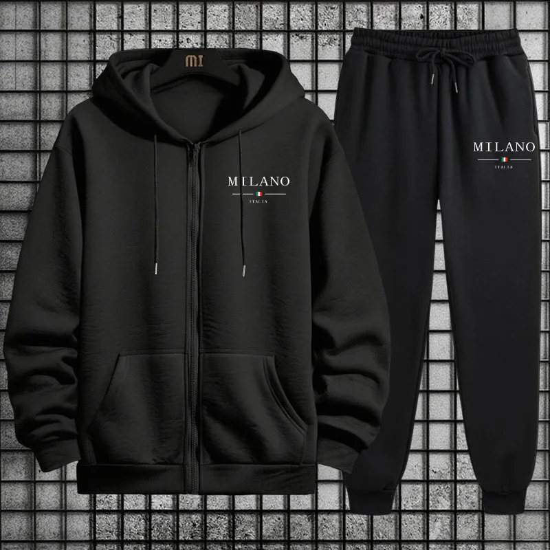 Spring 2026 Men's Tracksuit Ca - Mens Fashion Casual 2026 avis et prix