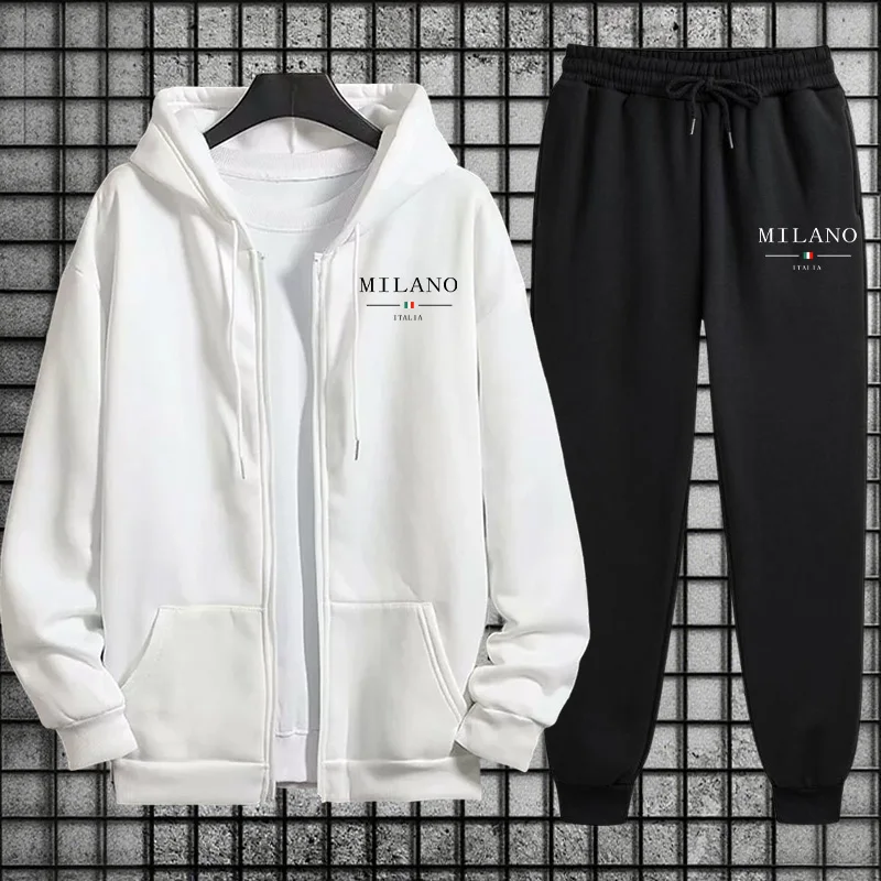 Spring 2026 Men's Tracksuit Ca - Mens Fashion Casual 2026 avis et prix