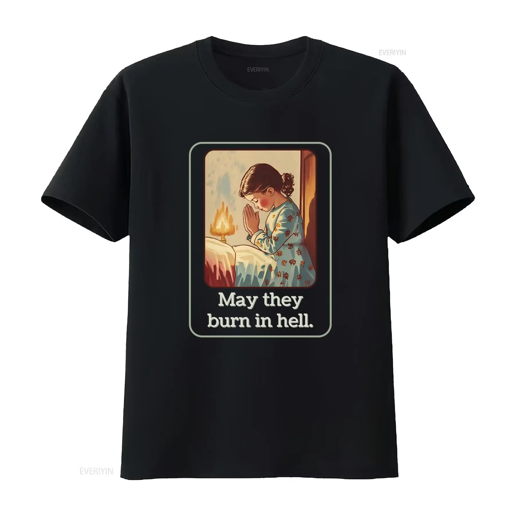 May They Burn In Hell T Shirt  - 1950S Fashion Men'S avis et prix