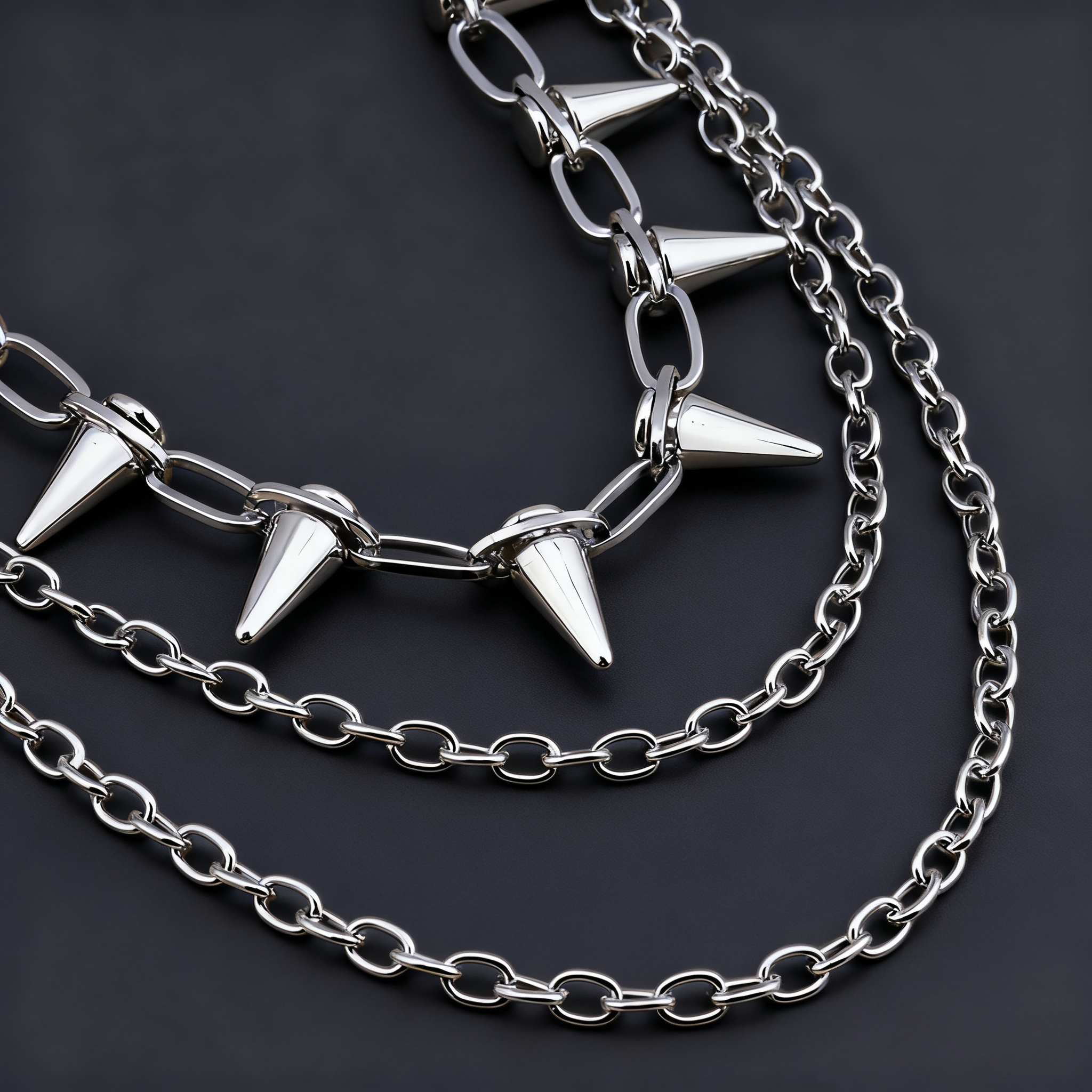 Unisex Hip Hop Punk Rock Metal - Men Fashion Key avis et prix