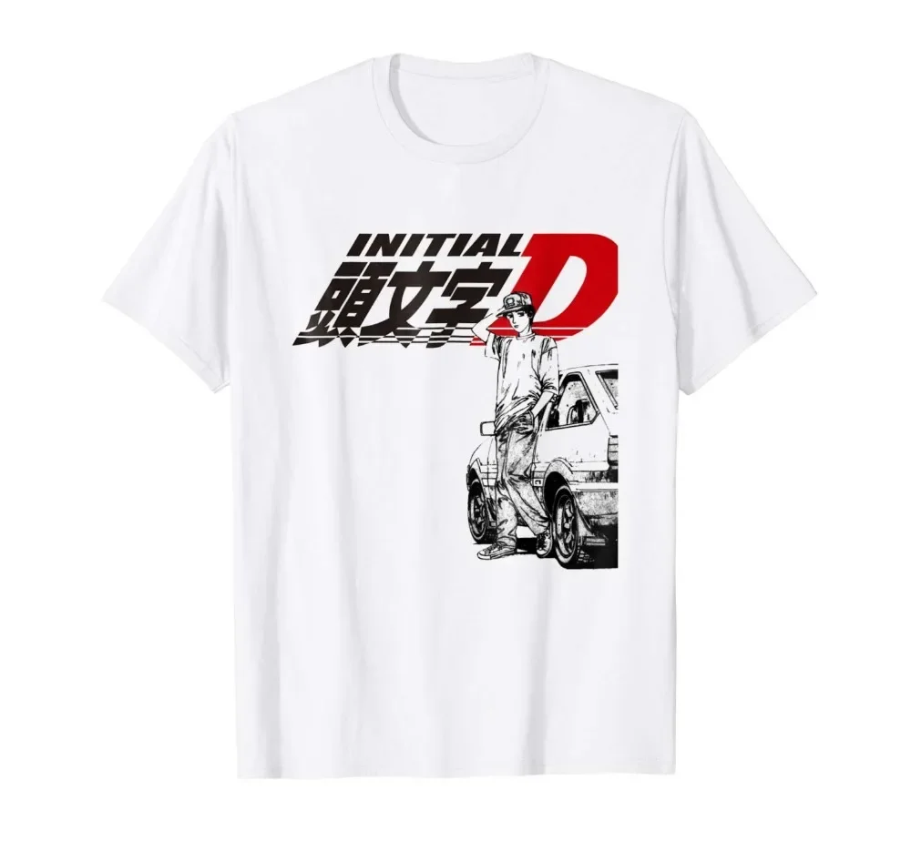 Initial D Tee Shirt Summer Fas - Men'S Fashion Websites avis et prix