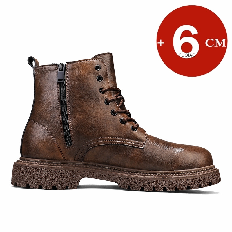 6cm Invisible Height Increasin - Fashion Men'S Boots avis et prix