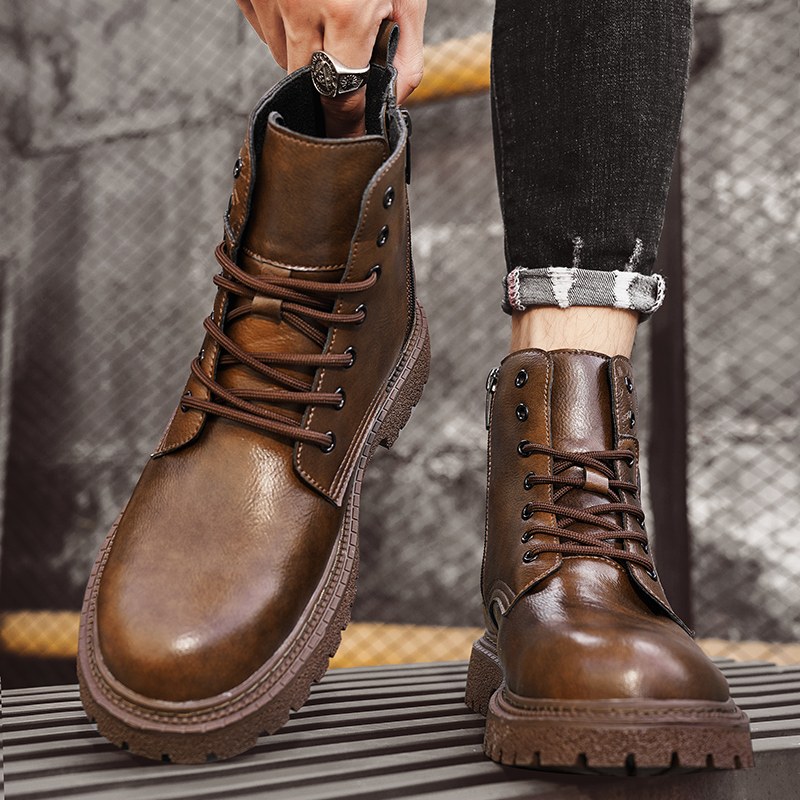 6cm Invisible Height Increasin - Fashion Men'S Boots avis et prix