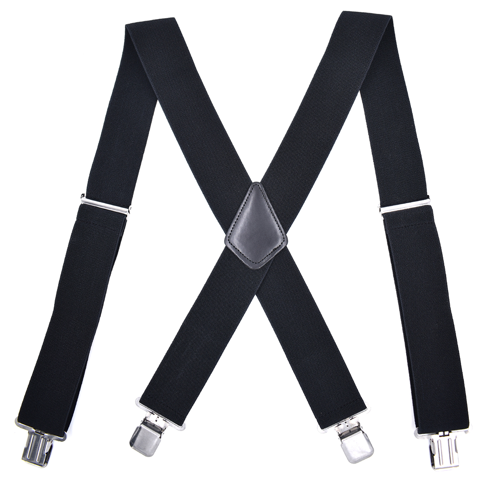 Heavy Duty Big Size Suspenders - Suspenders Clip Men avis et prix