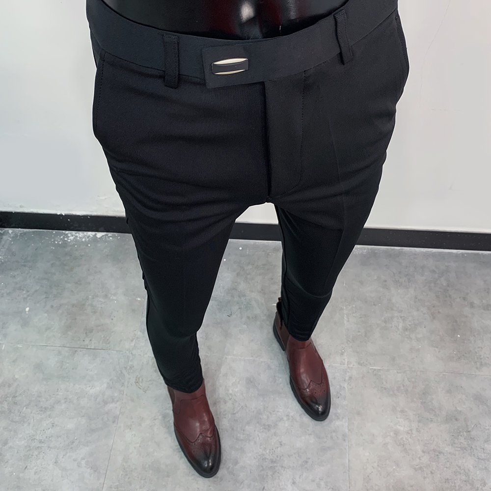 2024 New Slim Men's Pants Stre - Formal Trouser Stretch avis et prix
