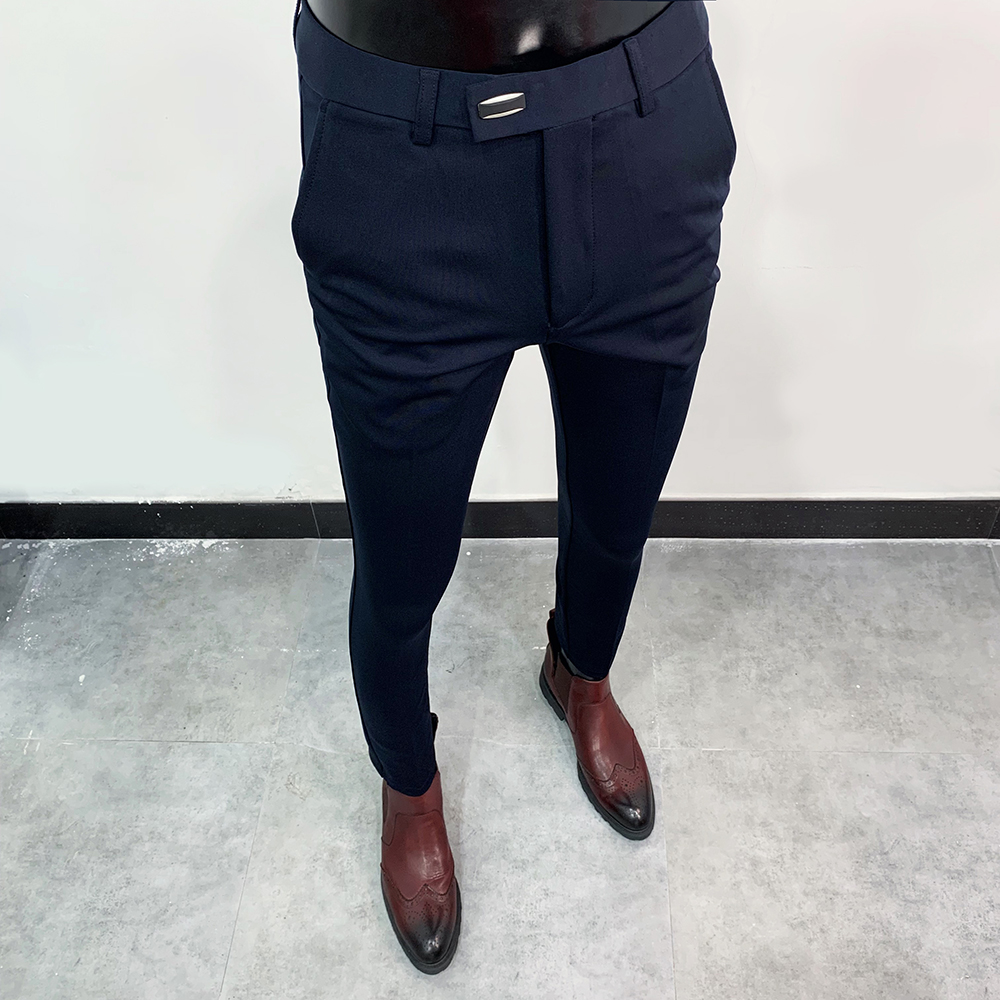 2024 New Slim Men's Pants Stre - Formal Trouser Stretch avis et prix