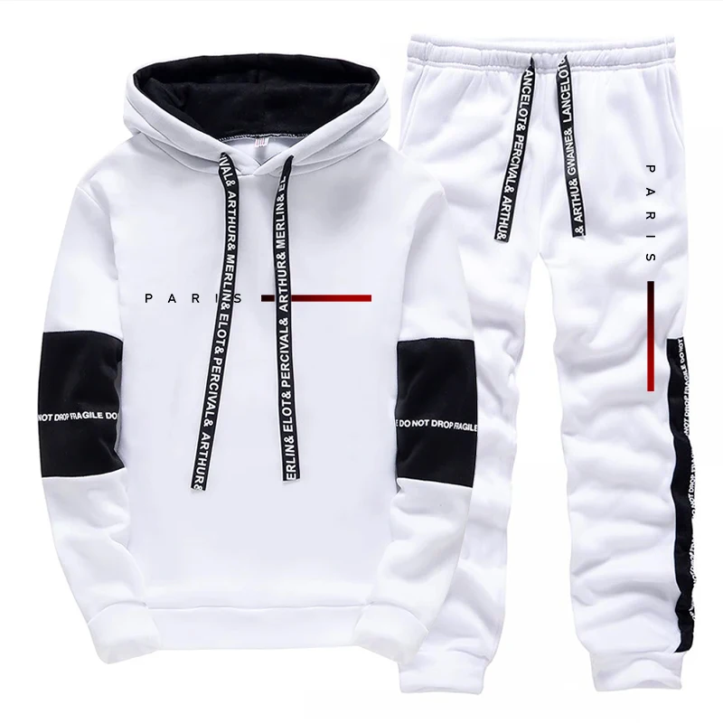Paris Fashion Hoodie Streetwea - Jogger Sweatpants Men avis et prix