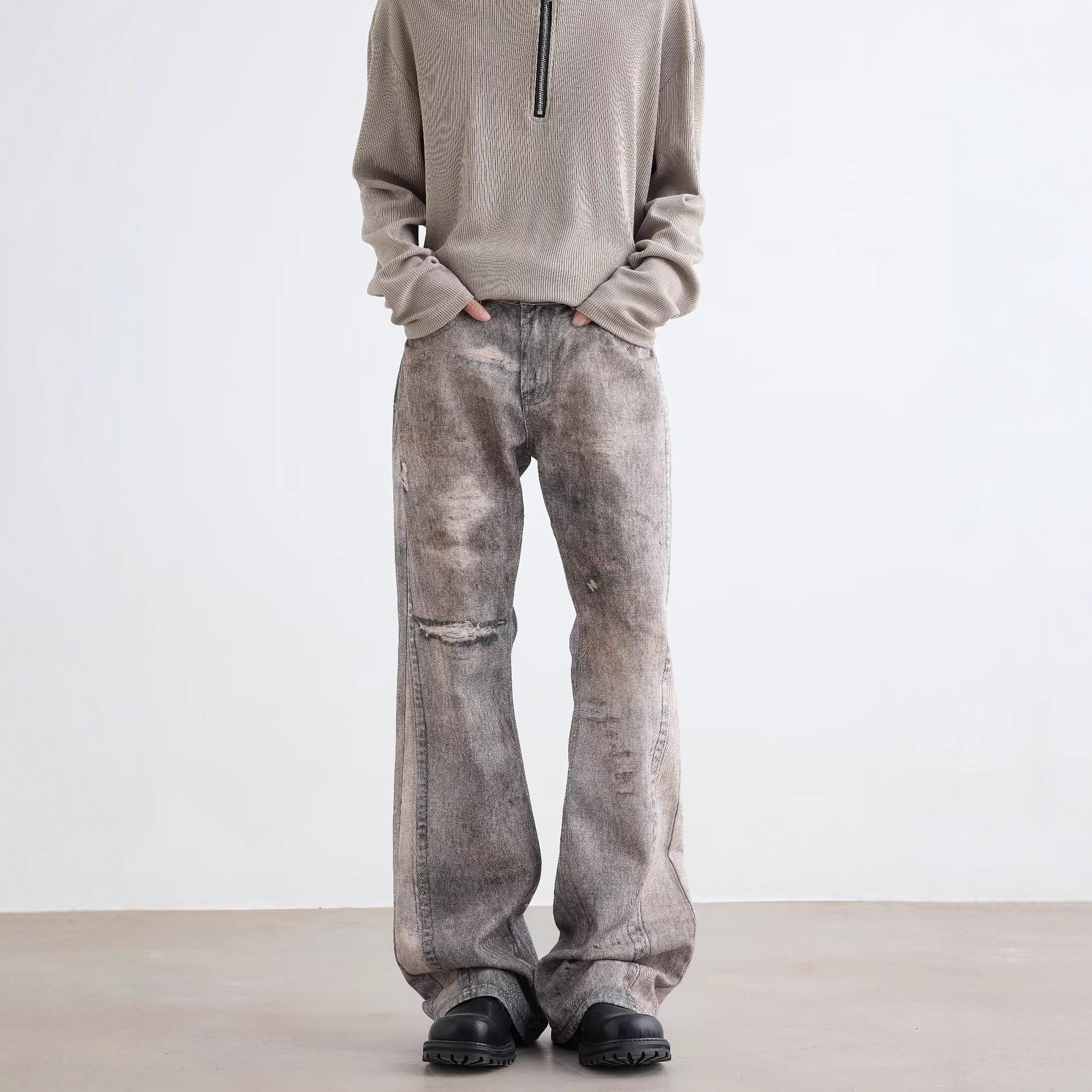 Bootcut Jeans For Man Designer - Mens Fashion Camo Pants avis et prix