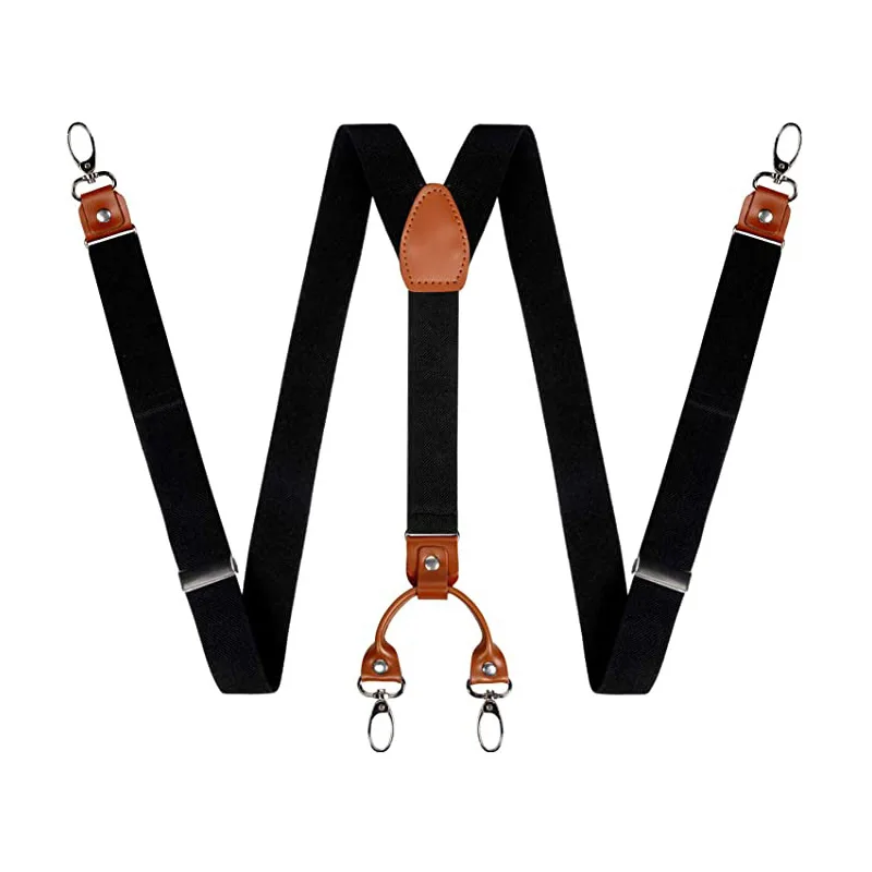 2.5cm 4 Clips Suspenders Clips - Suspenders Clip Men avis et prix