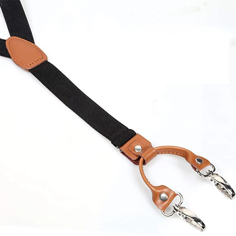 2.5cm 4 Clips Suspenders Clips - Suspenders Clip Men avis et prix