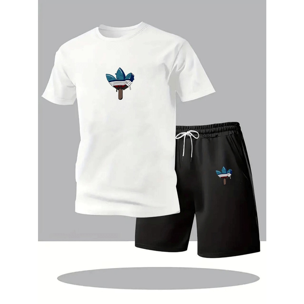 Summer Men's Sets Fashion Trac - Mens Fashion Clothes avis et prix