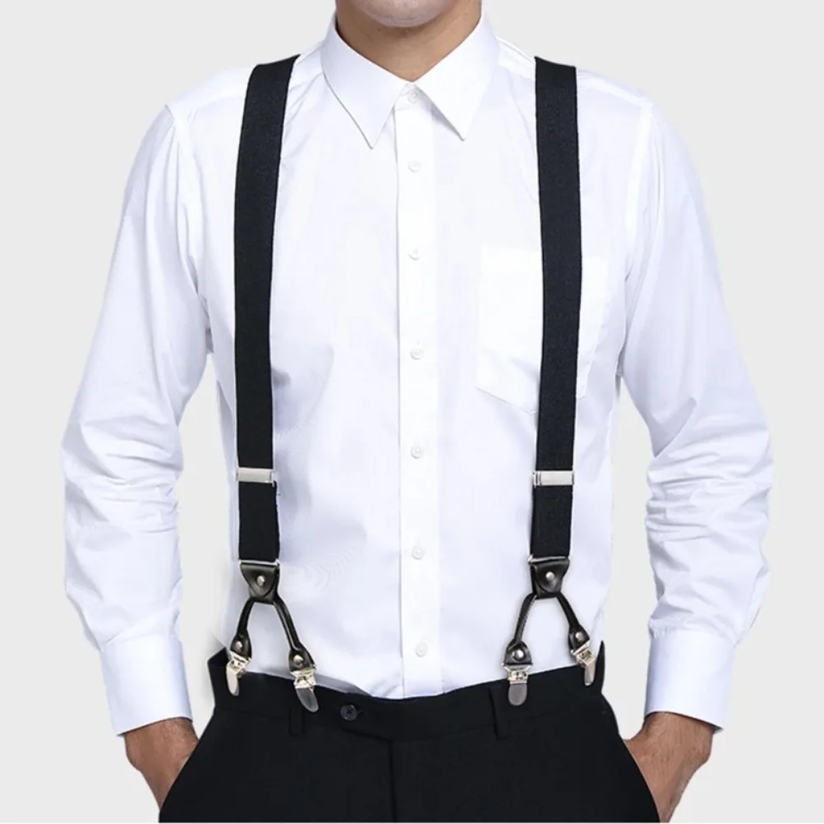 Fashion Suspenders for Men Hea - Suspenders Clip Men avis et prix