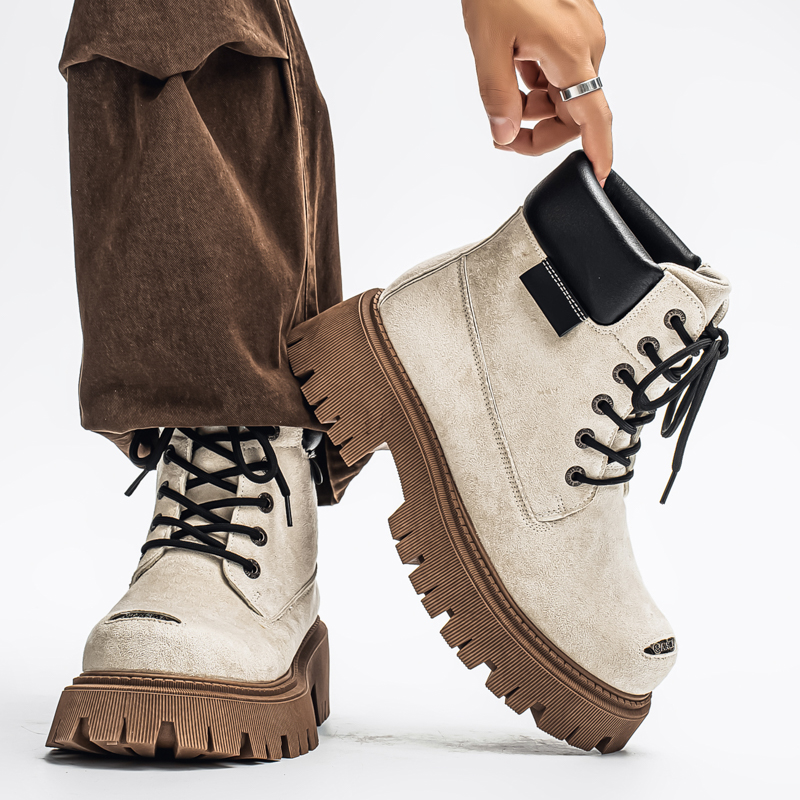 Classic High Top Boots Outdoor - Fashion Men'S Boots avis et prix