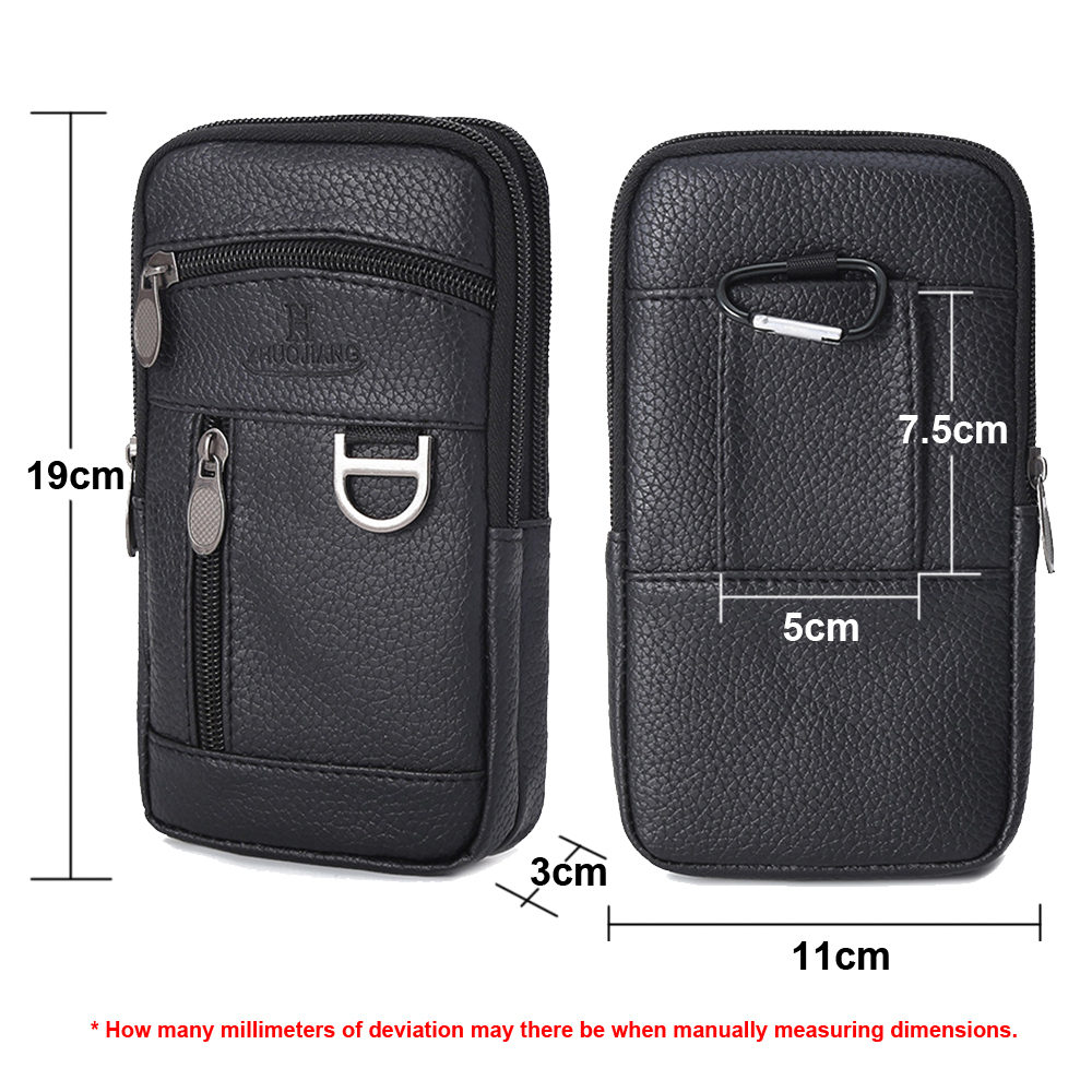 Men Waist Bag Mobile Phone Bag - Belt Mens Fashion avis et prix