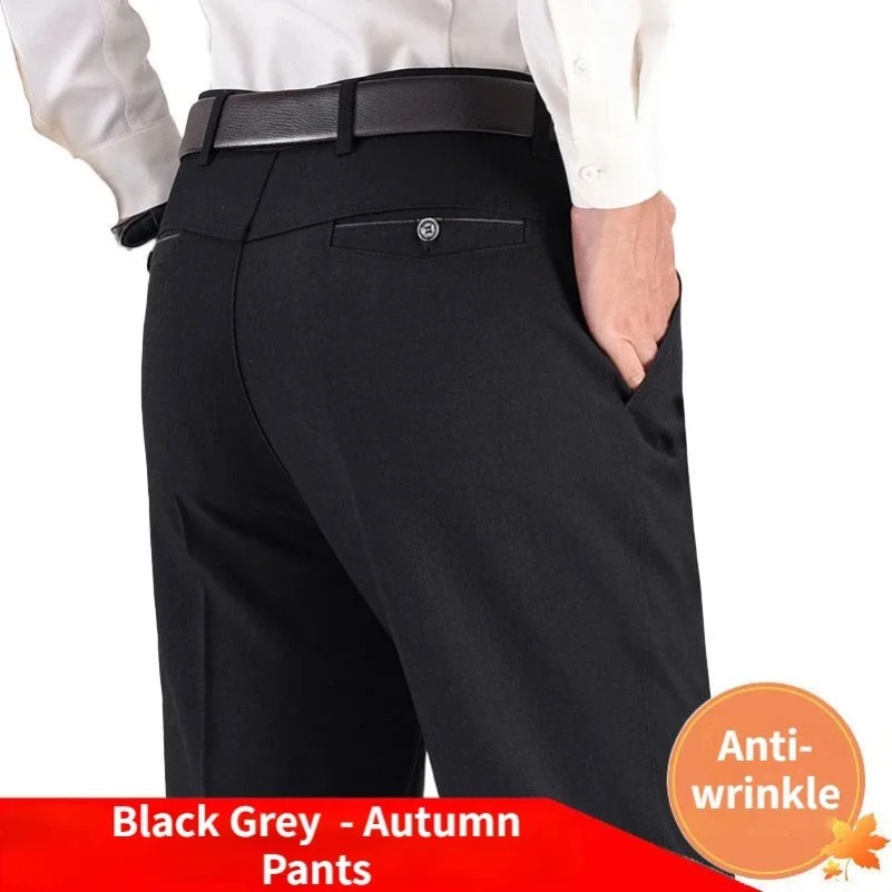 Mens Autumn Thick Casual Suit  - Formal Trouser Stretch avis et prix