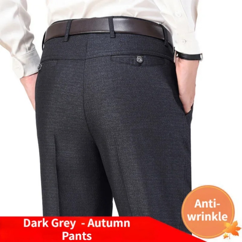 Mens Autumn Thick Casual Suit  - Formal Trouser Stretch avis et prix