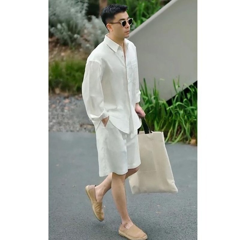 Summer Casual Set Lyocell Line - Mens Fashion Casual 2026 avis et prix