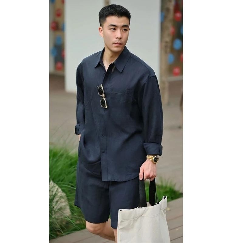 Summer Casual Set Lyocell Line - Mens Fashion Casual 2026 avis et prix